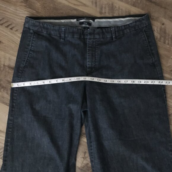 GAP Stretch Wide Leg Denim Trouser Pants - Picture 13 of 16